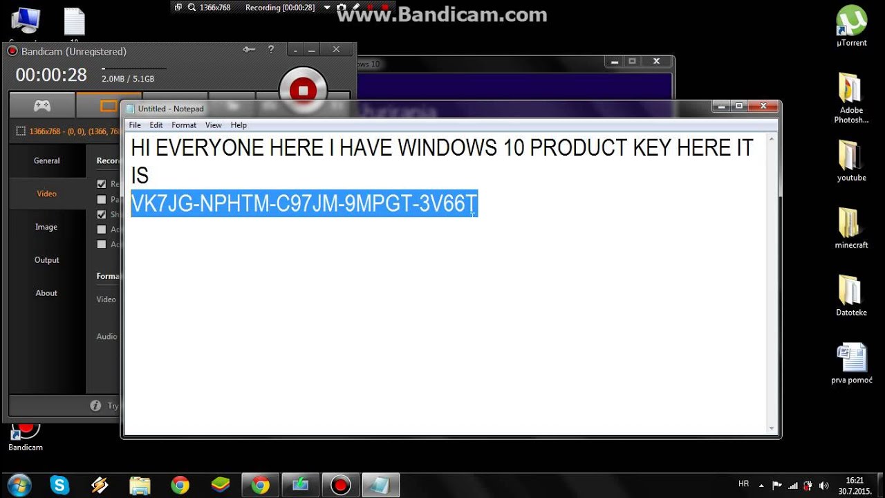 Windows 10 serial key latest