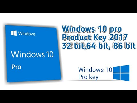 windows 10 pro serial key 64 bit 2017